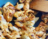 Cajun csirke recept fázis 1 fotója