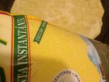 Pizza fugazza con masa de polenta
