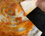 A picture of step 6 of Podi dosa.