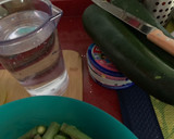 Foto del paso 5 de la receta: Crema de calabacín y espárragos verdes en Thermomix y salmón asado