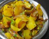 आलू और प्याज़ की सब्जी(aloo aur pyaz ki sabzi recipe in hindi) रेसिपी चरण 4 फोटो