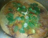A picture of step 9 of Chane ki dal gosht.