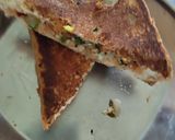 A picture of step 2 of Cheese sandwich.
