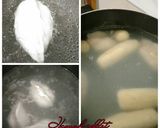 Foto langkah ke 5 dari resep Empek-empek ikan Colin Cuko sambel terasi.