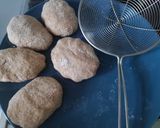 A picture of step 1 of Churma Ladoos 😋.