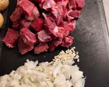 Une image de l'étape 2 de Ragoût de boeuf sans alcool.
