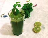 A picture of step 3 of Mint Lemonade.