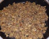 A picture of step 9 of Mother in law famous Stuffing.