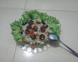 Hình bước làm 3 của món Cơm chiên đồng tiền. ^_^