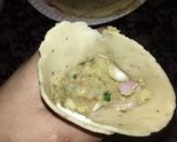 A picture of step 7 of Allu samosa.