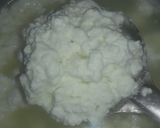 A picture of step 1 of Rasgulla stuffed Strawberry Sandesh.