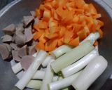 Foto langkah ke 3 dari resep 52. Beef Sukiyaki Ala NitaMaha's Kitchen 👩‍🍳.