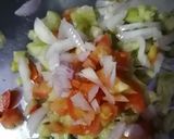 A picture of step 4 of Spicy burger.