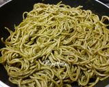 A picture of step 3 of Pesto Spaghetti Pasta.