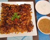 صورة لخطوة 7 من وصفة أرز بخاري بالدجاج والجزر