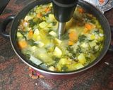 Foto del paso 4 de la receta Crema vegana de espinacas y lechuga