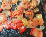 Foto del paso 5 de la receta: Polenta rellena de vegetales 🍆🌶🍅