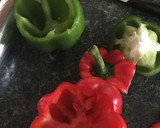 Foto del paso 1 de la receta: Pimientos rellenos de huevo