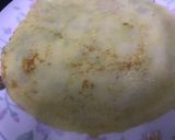 Hình bước làm 3 của món Crepe cuộn
