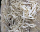 Gombával töltött palacsinta recept fázis 6 fotója