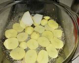 Karalábés rakott burgonya recept fázis 2 fotója