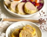 Foto langkah ke 4 dari resep Chicken Egg Rolls.