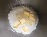 Une image de l'étape 2 de Pâte brisée au lait de coco.