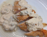 Foto del paso 13 de la receta: Solomillo de pavo a la cerveza con salsa de pistachos