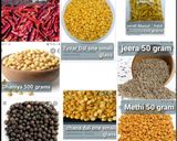 A picture of step 1 of Sambar Powder.