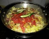 पत्ता गोभी और आलू की सब्जी (Patta gobhi aur aloo ki sabzi recipe in Hindi) रेसिपी चरण 2 फोटो