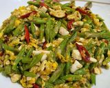 Foto langkah ke 6 dari resep Orak-Orik Telur plus Buncis.