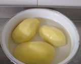 Foto del paso 2 de la receta: Puré de papa con cebolla de verdeo casera