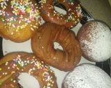 Φωτογραφία βήματος 4 της συνταγής 🍩 Αφράτα Donuts 🍩