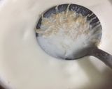 A picture of step 2 of Dodh sawia with shakar(vermicelli).