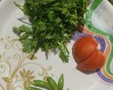 फ्रेंच फ्राइड धनिया की चटनी के साथ रेसिपी चरण 3 फोटो