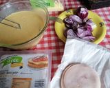 Dupla sajtos bundáskenyér recept fázis 1 fotója