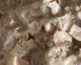 A picture of step 2 of Cheese malai boti.