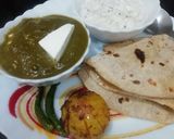 A picture of step 9 of Spinach with Indian Cottage Cheese.