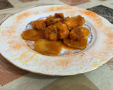 Foto del paso 8 de la receta: Cola de rape en adobo con patatas panaderas al microondas - Lékué