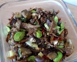 Foto langkah ke 4 dari resep Tumis teri pete simple.