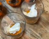 Une image de l'étape 4 de Kaki 🍅verrines 🥄🧉dessert 🍧fruité 🍑🍋🍊.