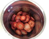 A picture of step 5 of Eggless Strawberry Custard.