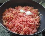 A picture of step 2 of Carrot Gajar Halwa.