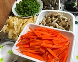 Foto del paso 1 de la receta: Japanese arroz, hongos, vegetales!