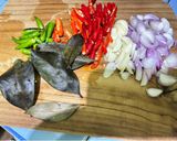 Foto langkah ke 1 dari resep Pepaya muda tumis daging.