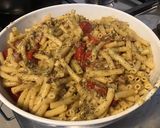 Une image de l'étape 15 de Macaronis au gorgonzola,bacon et tomates cerises façon one pot pasta.
