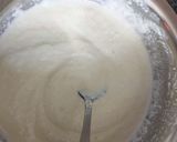 A picture of step 1 of Sandwich dhokla.