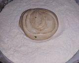 A picture of step 6 of Andy wala paratha.