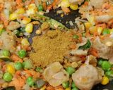 A picture of step 5 of Samak Rice, Soya Chunks, Veggies Upma (high protein low calorie).