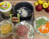 Tárkonyos csirkeragu leves recept fázis 1 fotója
